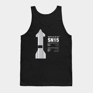 SPACE X SN15 Tank Top